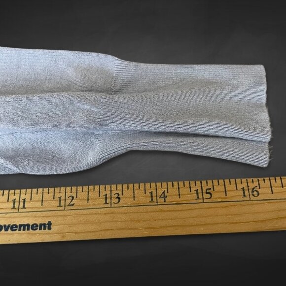 Philosophy Cardigan Button Front Closure Lightweight Breathable Fabric Blue W L - Picture 6 of 8